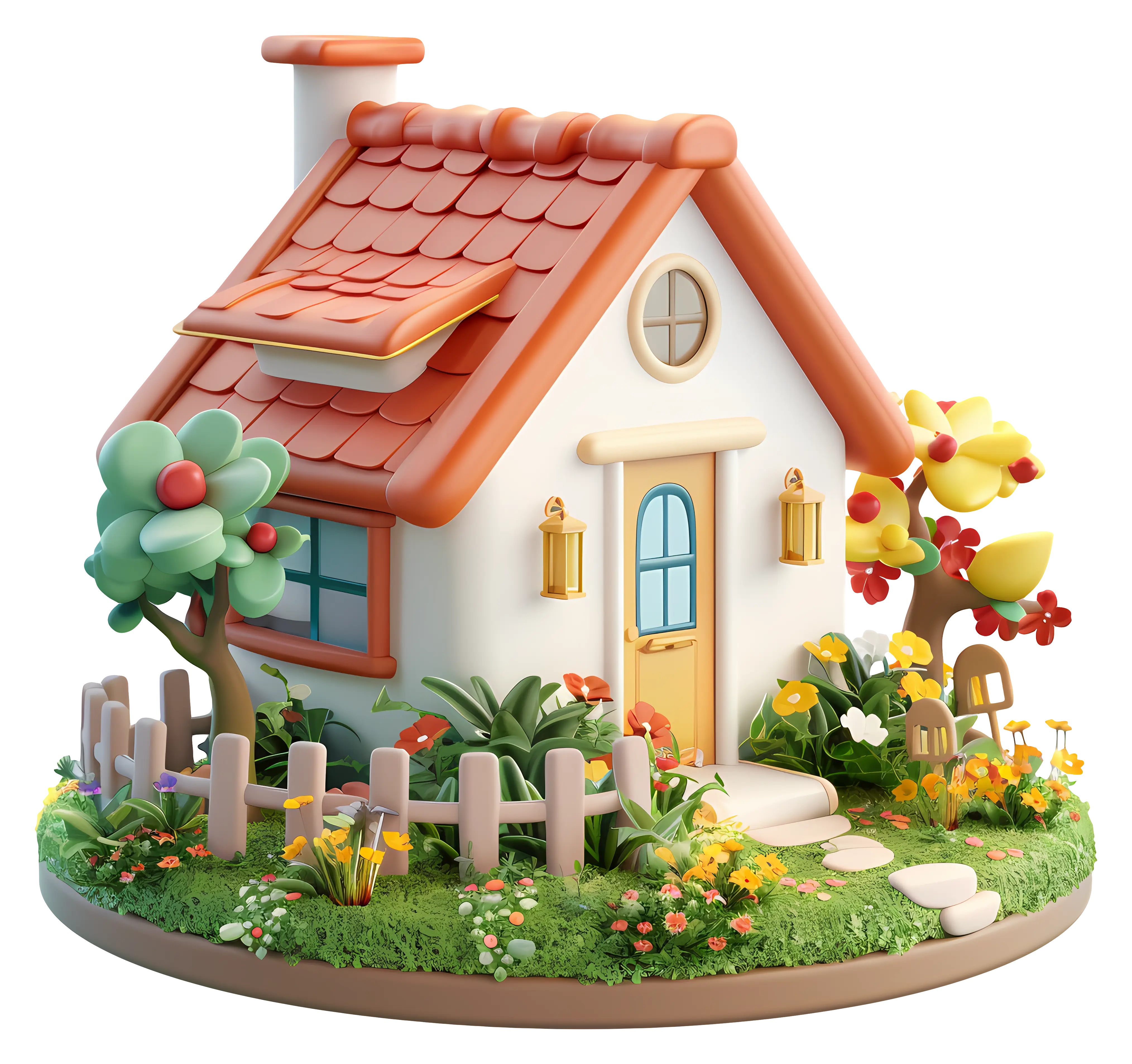 Small Cute Doodle House