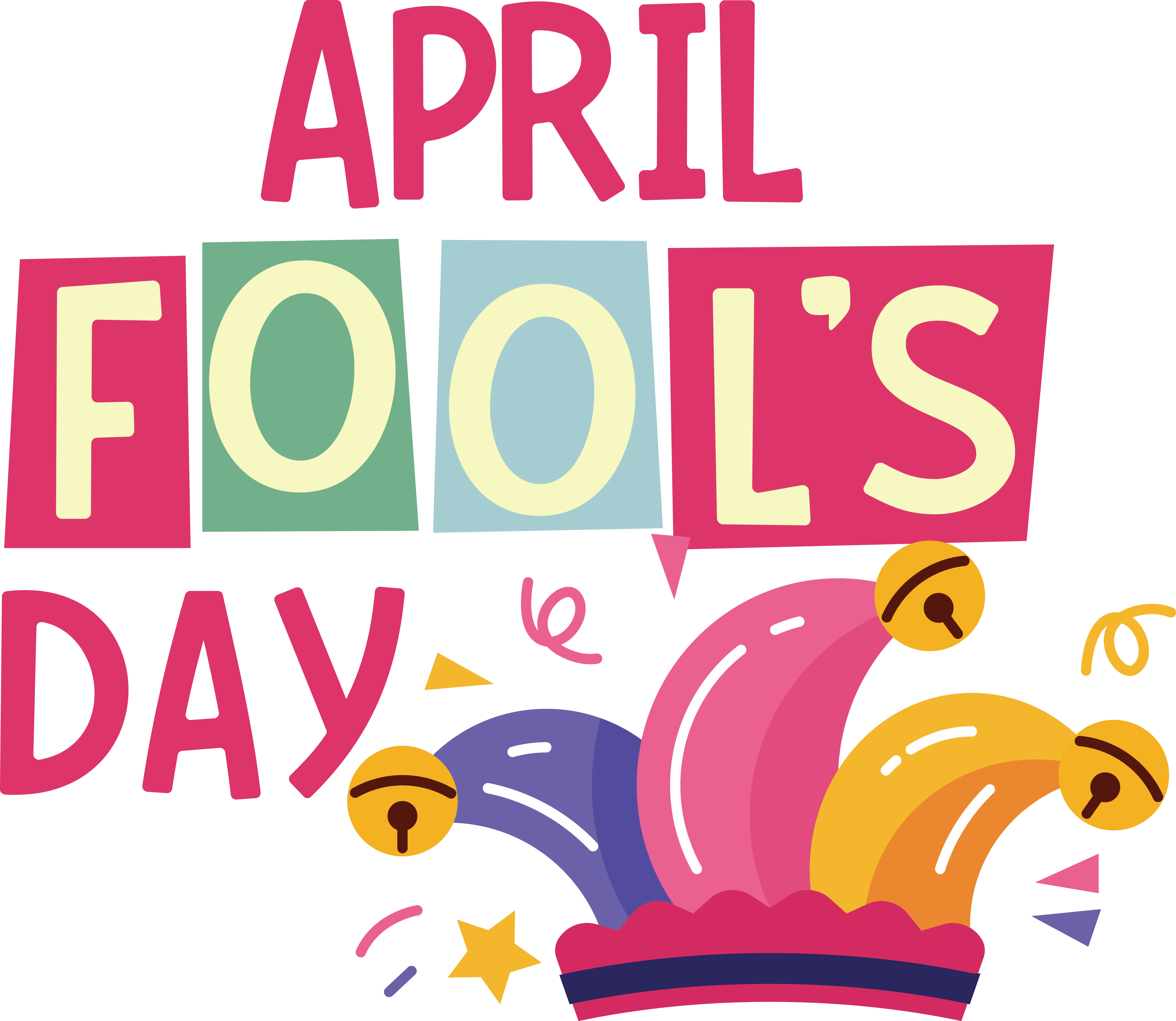 April Fools' Day Graphic Design