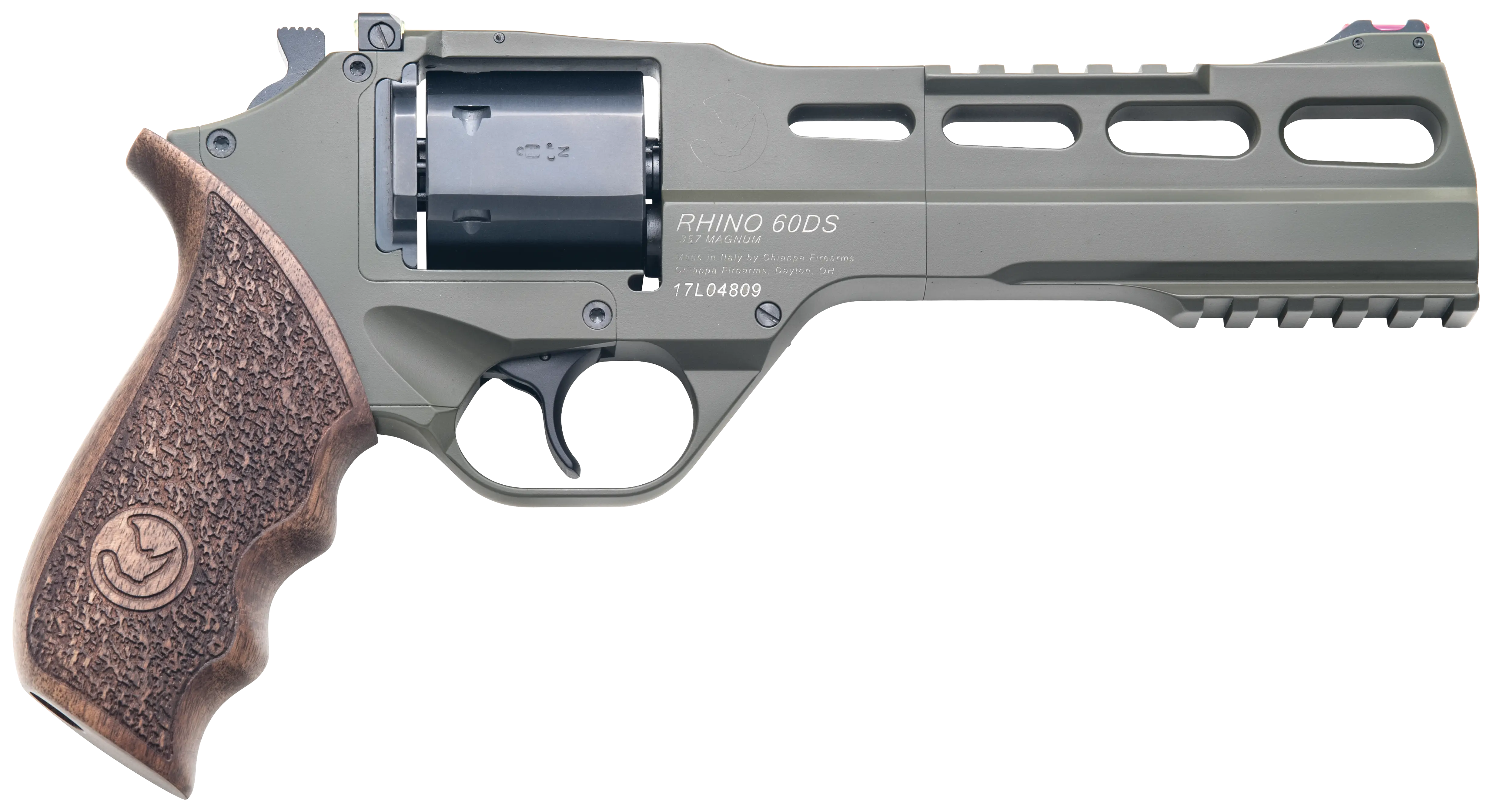 Modern Revolver Handgun with Precision Design