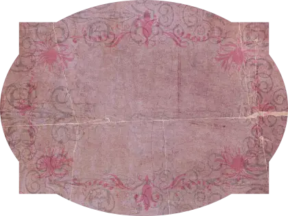 Vintage Decorative Label