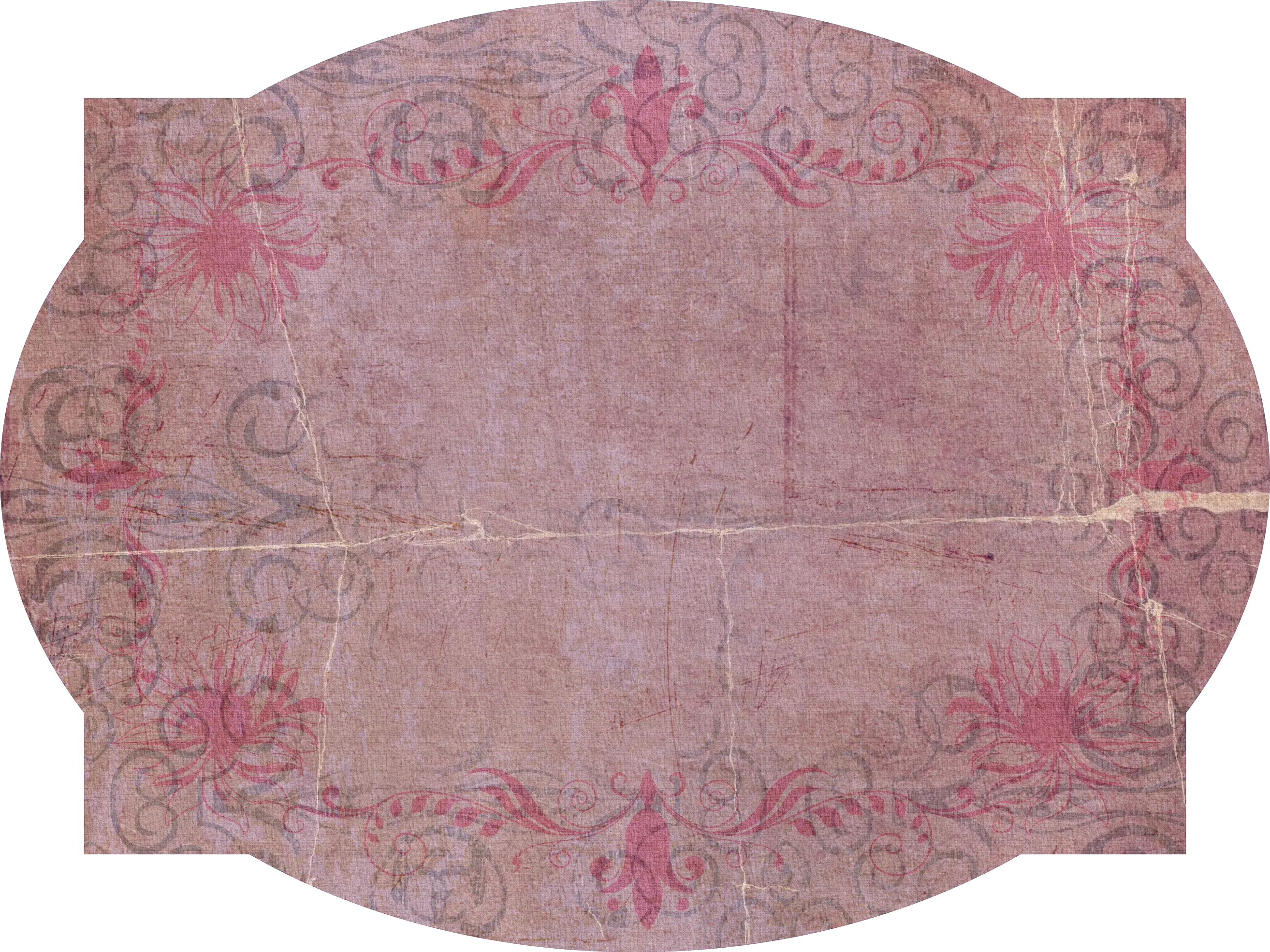 Vintage Decorative Label