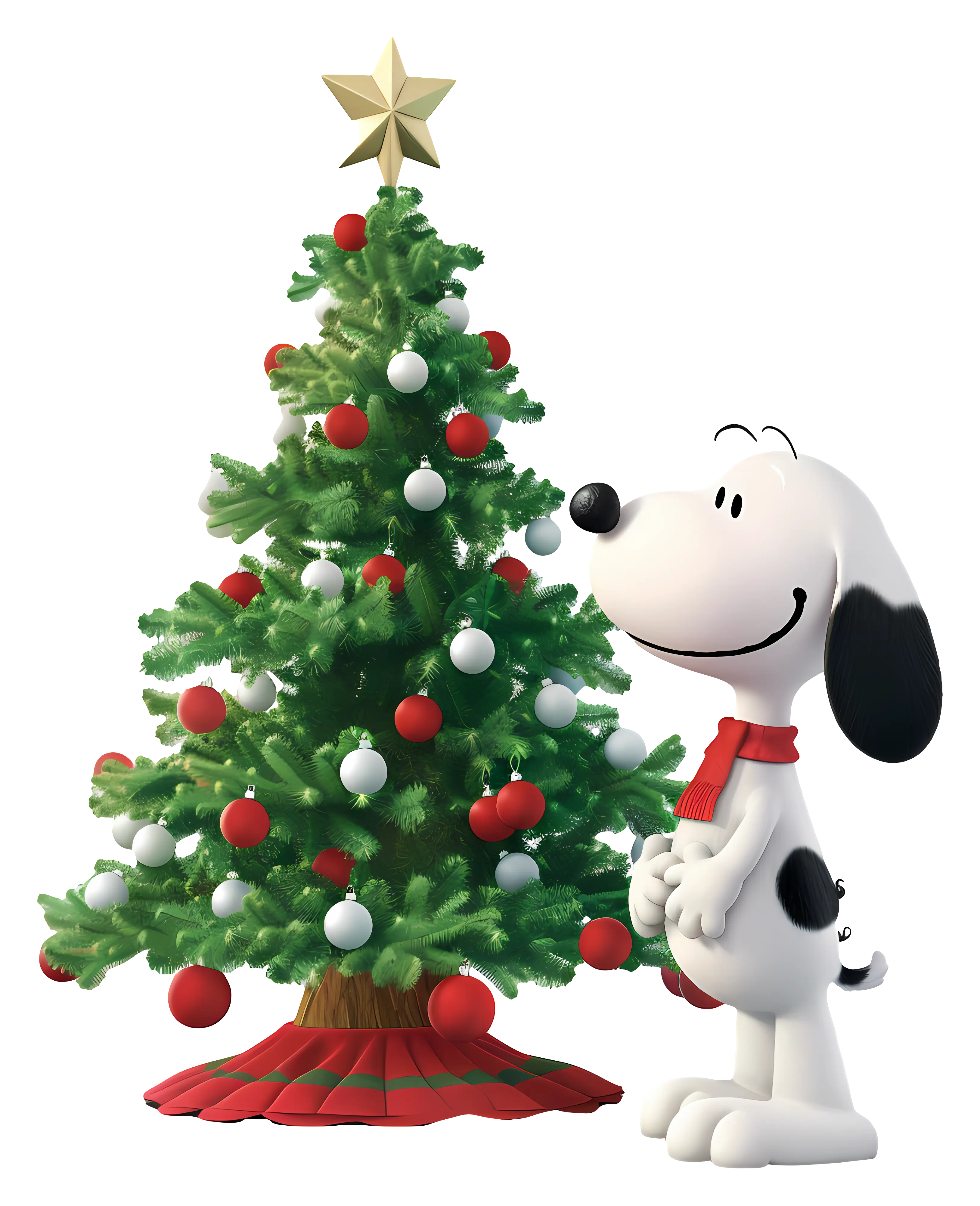 Christmas Tree with Decorations
