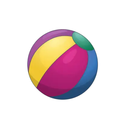 Colorful Beach Ball