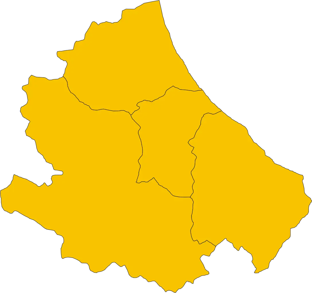 Yellow Regional Map