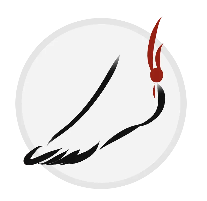 Simple Feather Quill Drawing
