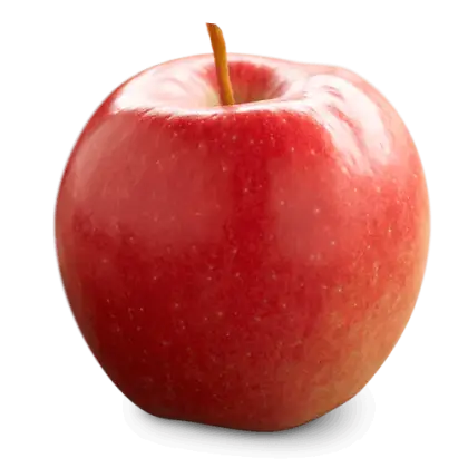 Fresh Red Apple Close-Up