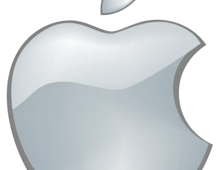 Silver Apple Logo