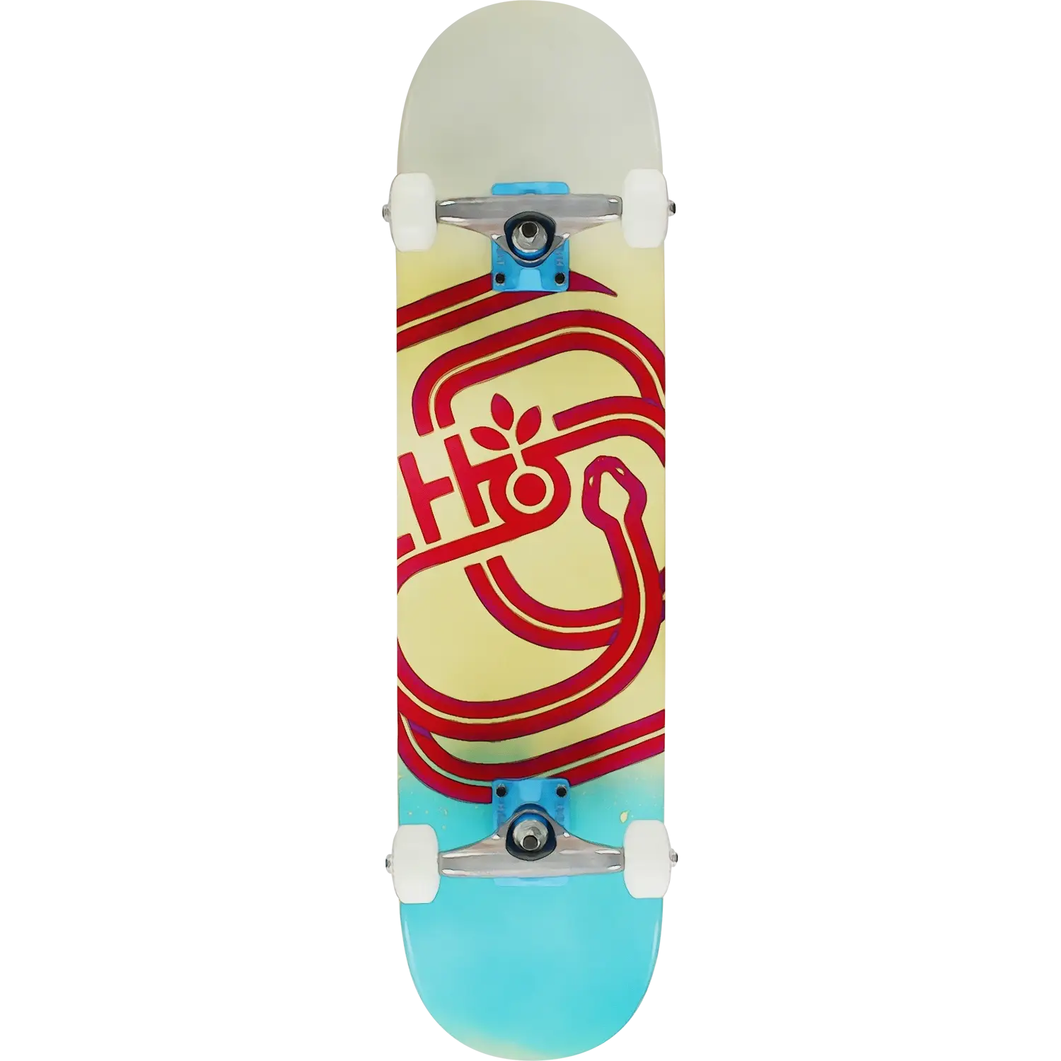 Skateboard with Artistic Design