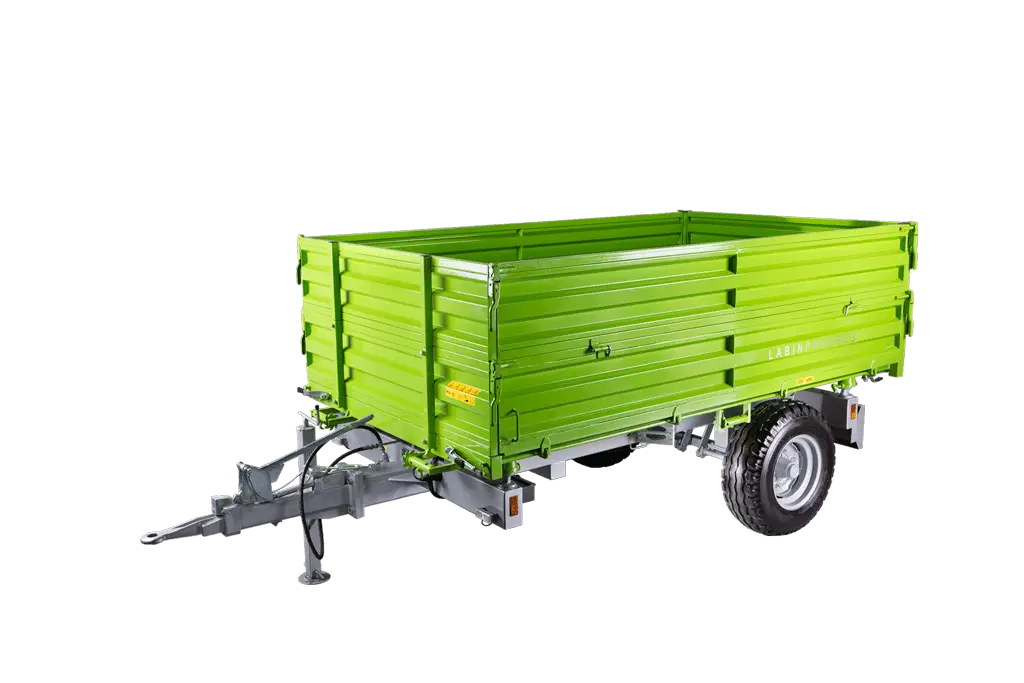 Green Cargo Trailer for Utility Transport