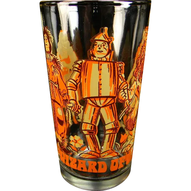 Wizard of Oz Themed Glass