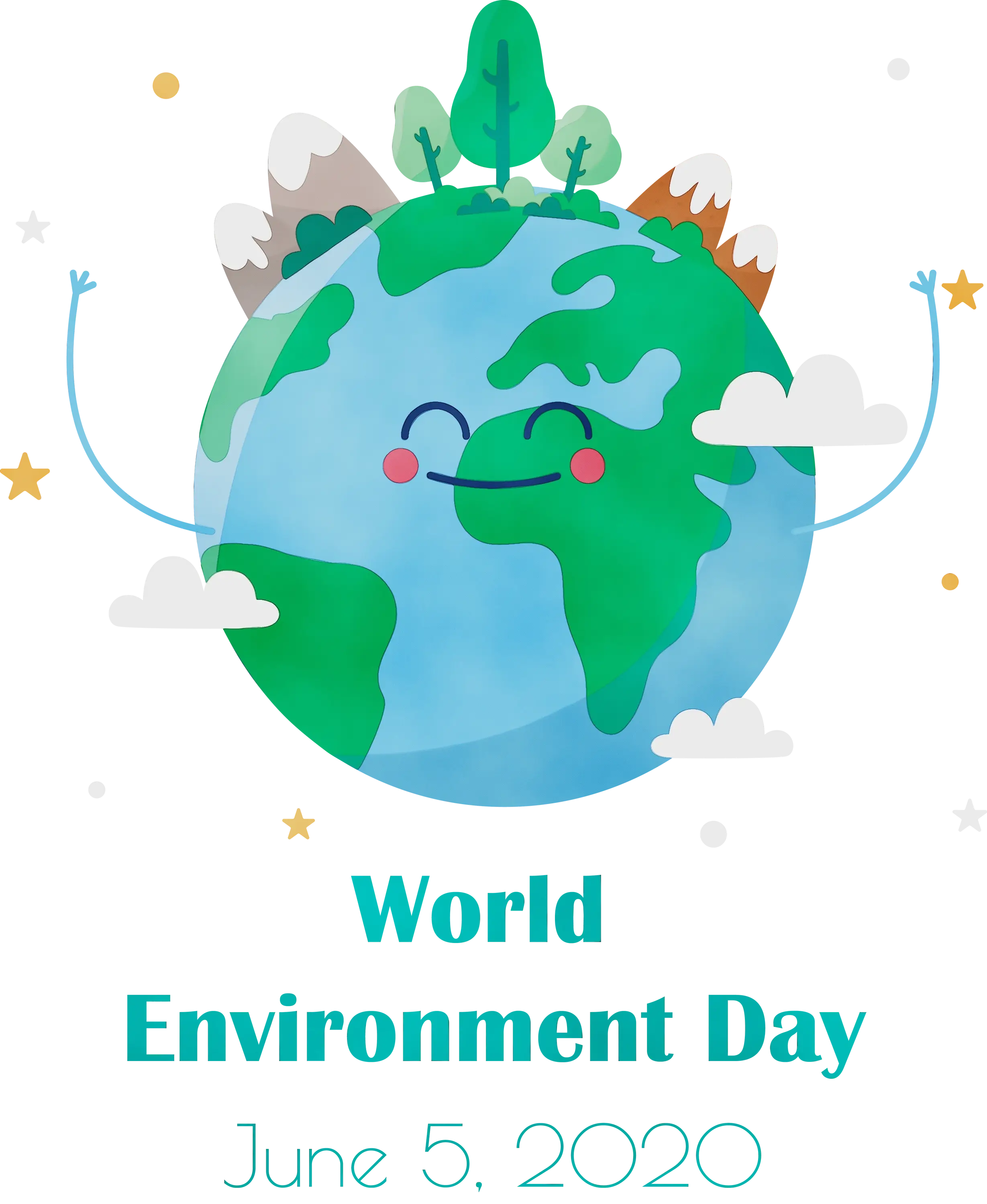 Smiling Earth for World Environment Day