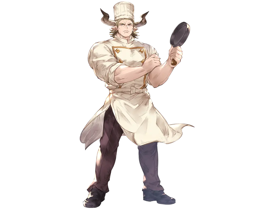 Strong Chef with Pan