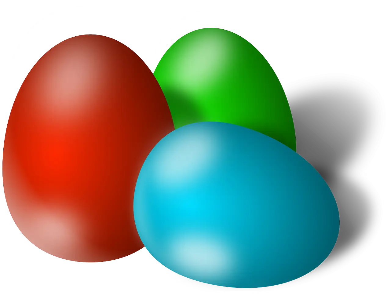 Colorful Easter Eggs for Holiday Festivities