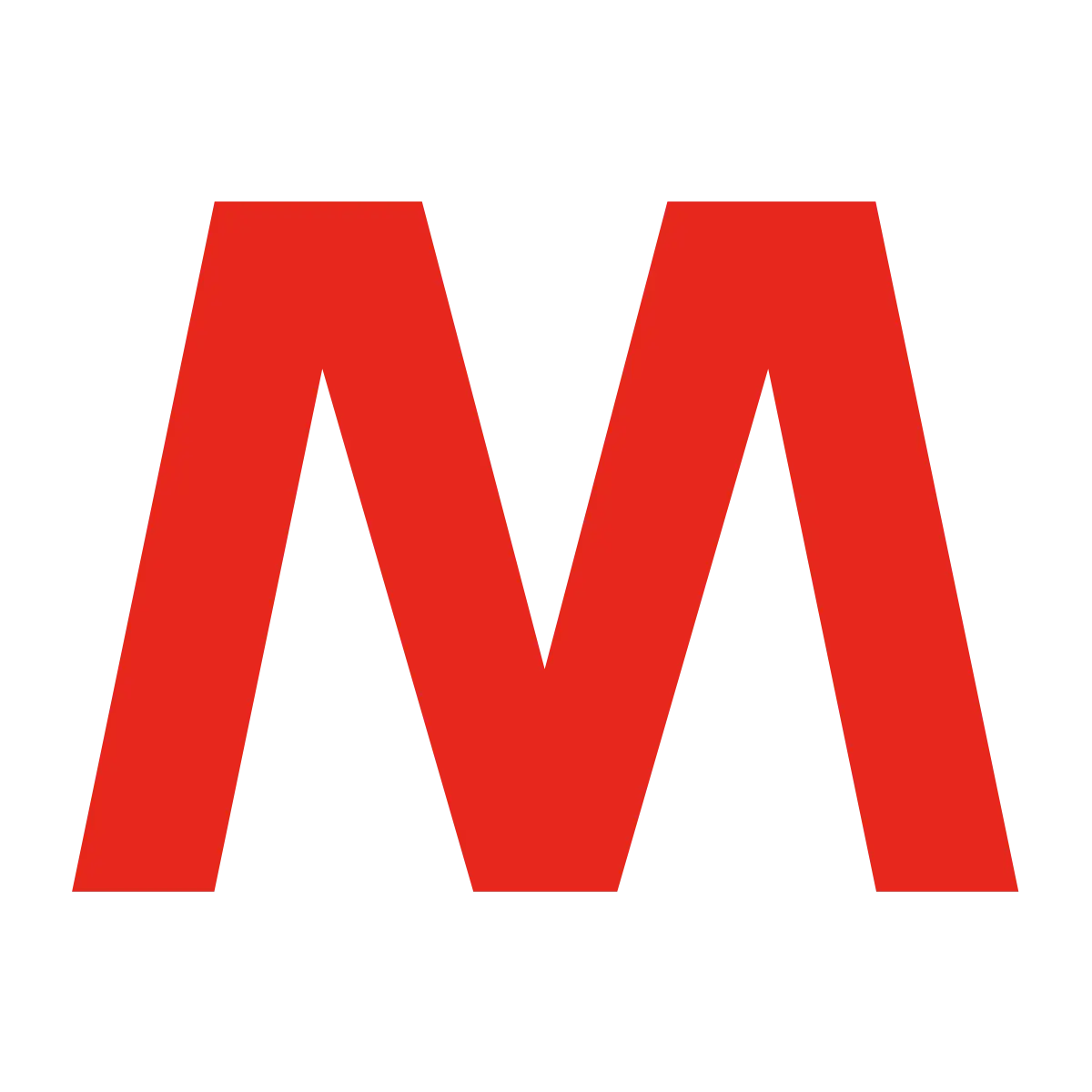 Red Letter M Logo as a Bold Symbol