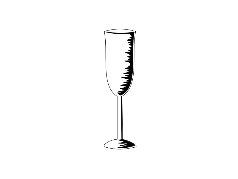Champagne Glass for Celebratory Toasts