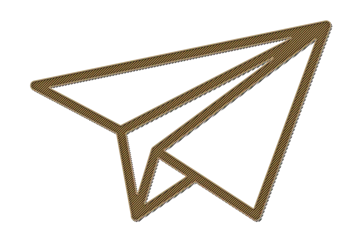 Paper Airplane Icon Illustration