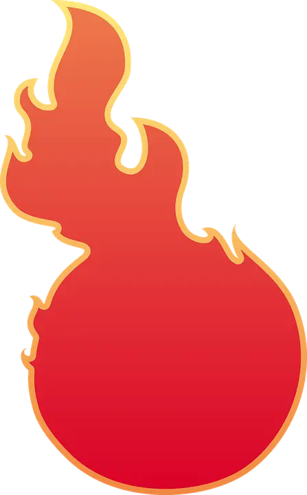 Red Flame Icon