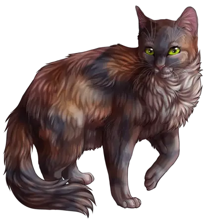 Realistic Illustration of a Domestic Cat