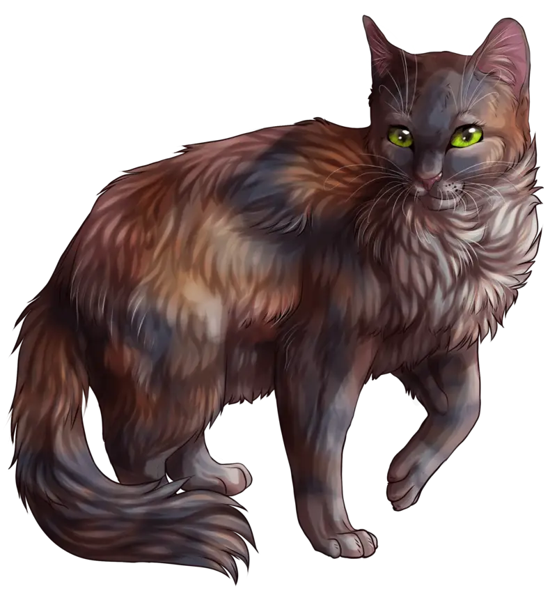 Realistic Illustration of a Domestic Cat