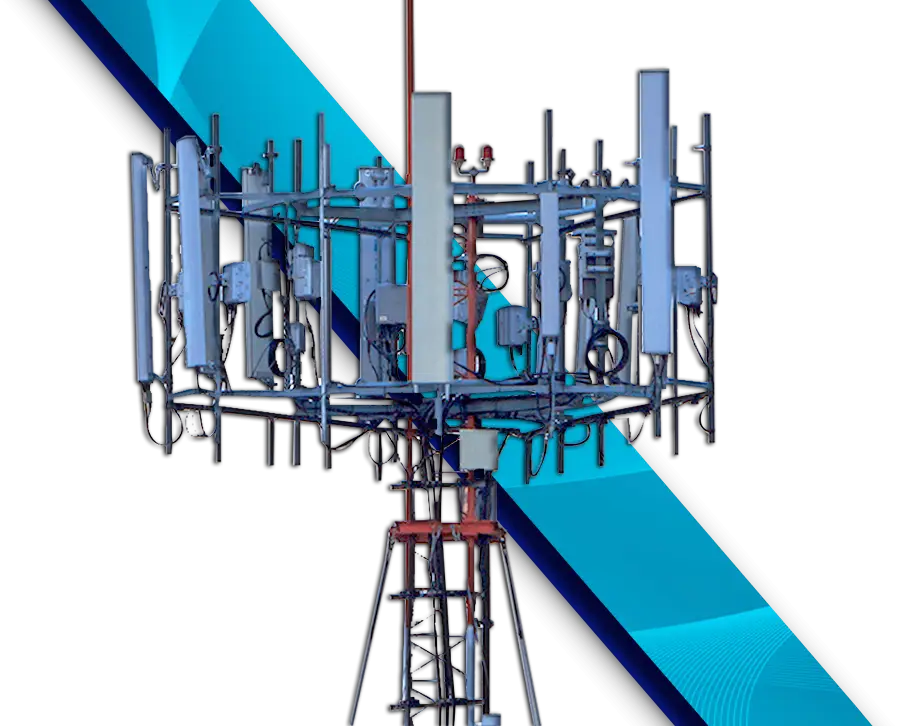 Cell Tower with Antennas