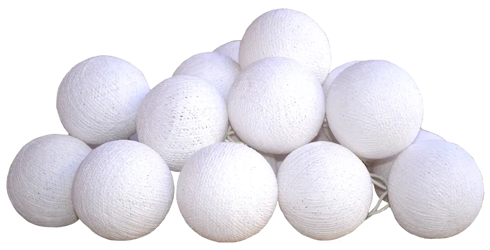 Soft White Cotton Balls for Various Uses