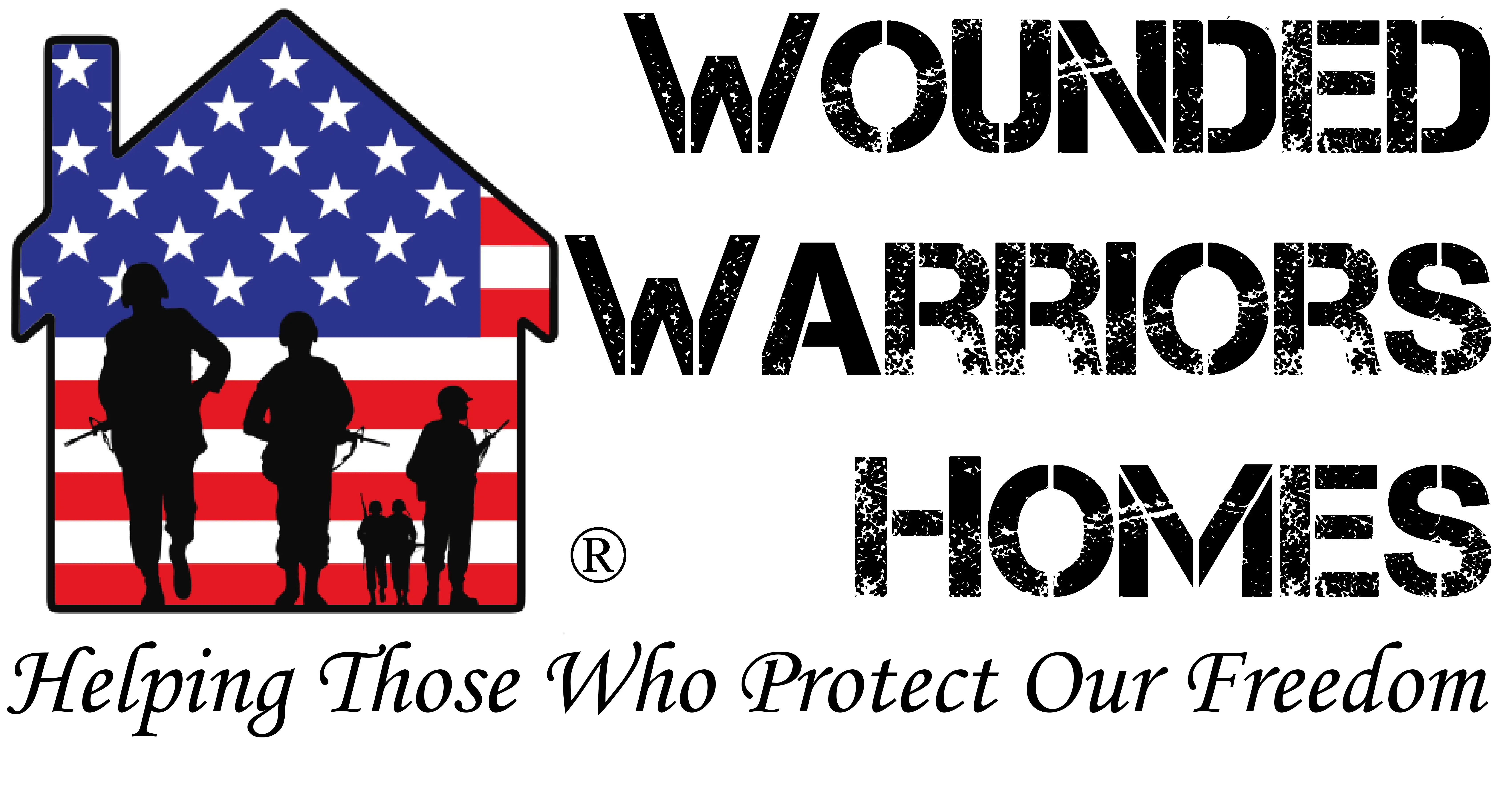 Wounded Warriors Homes Logo Supporting Veterans