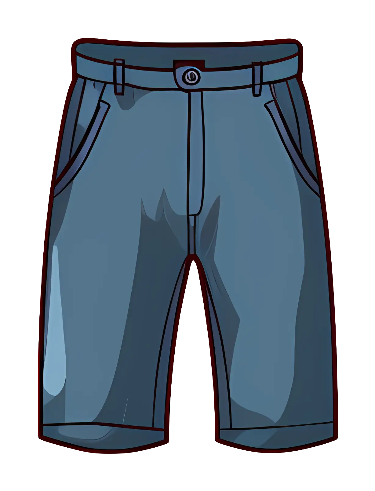 Blue Denim Shorts for Casual Wear