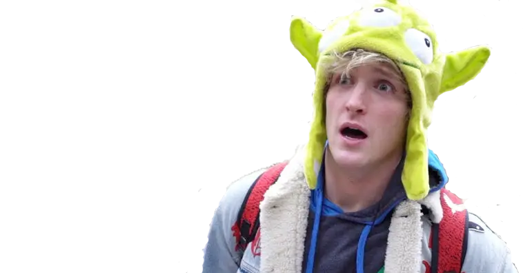 Person Wearing Green Hat with Surprised Expression
