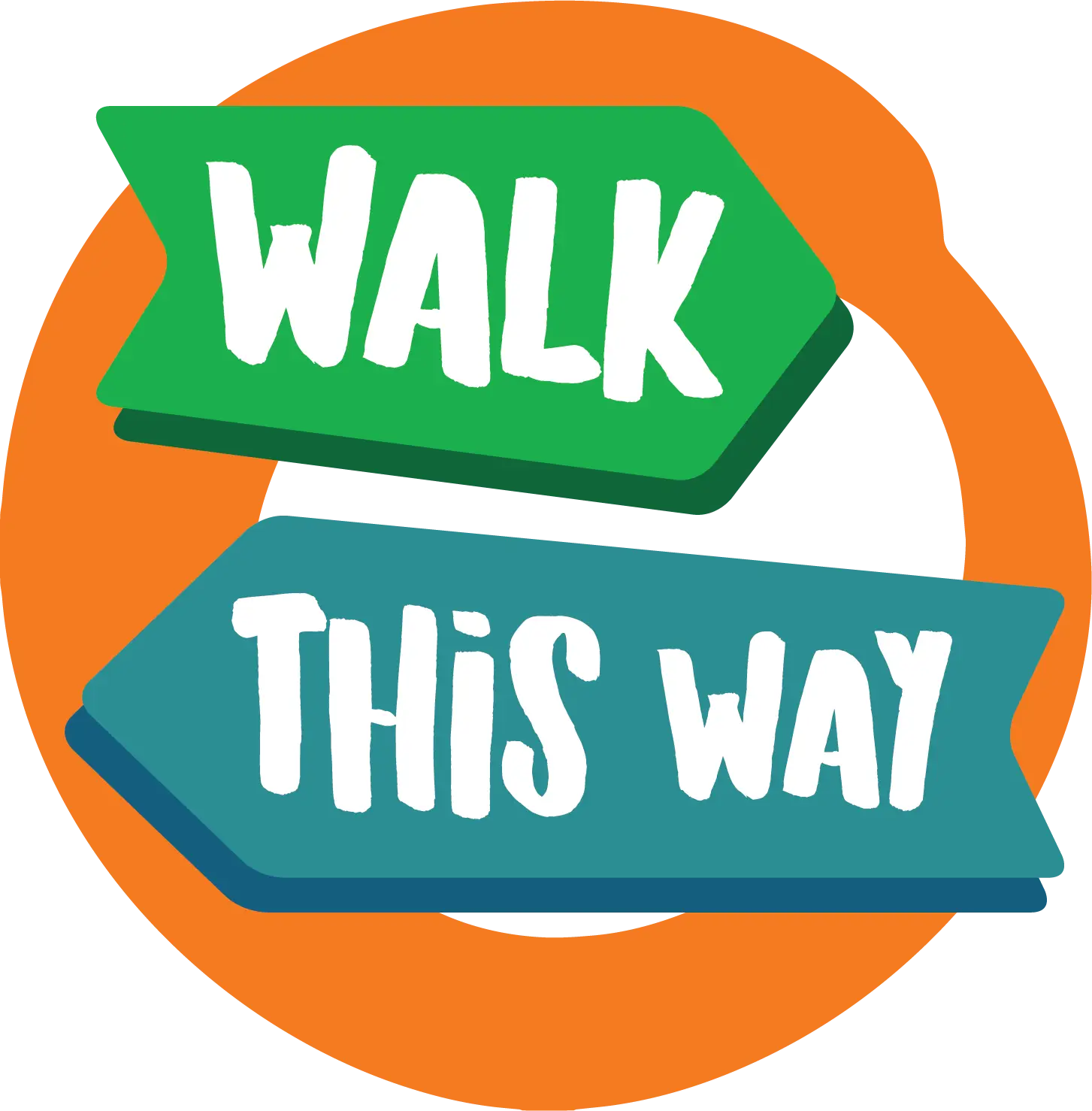 Walk This Way Sign