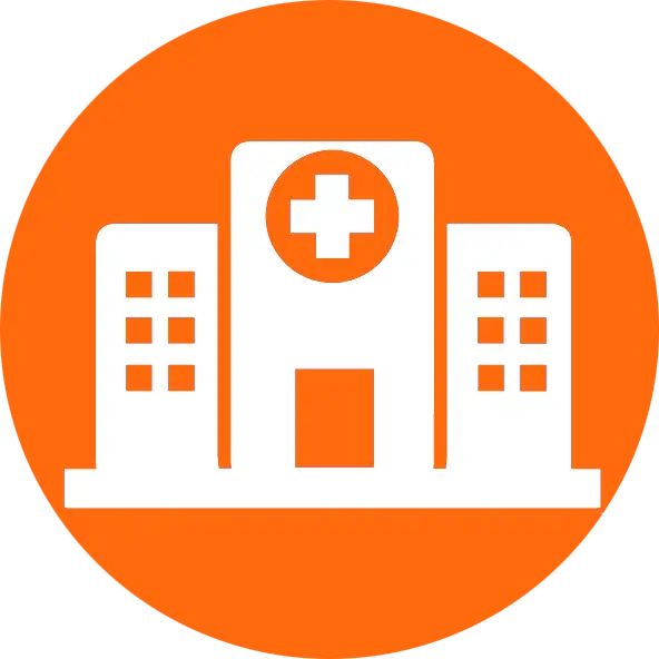 Orange Hospital Icon