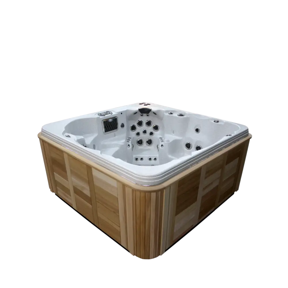 Luxury Wooden Hot Tub Design