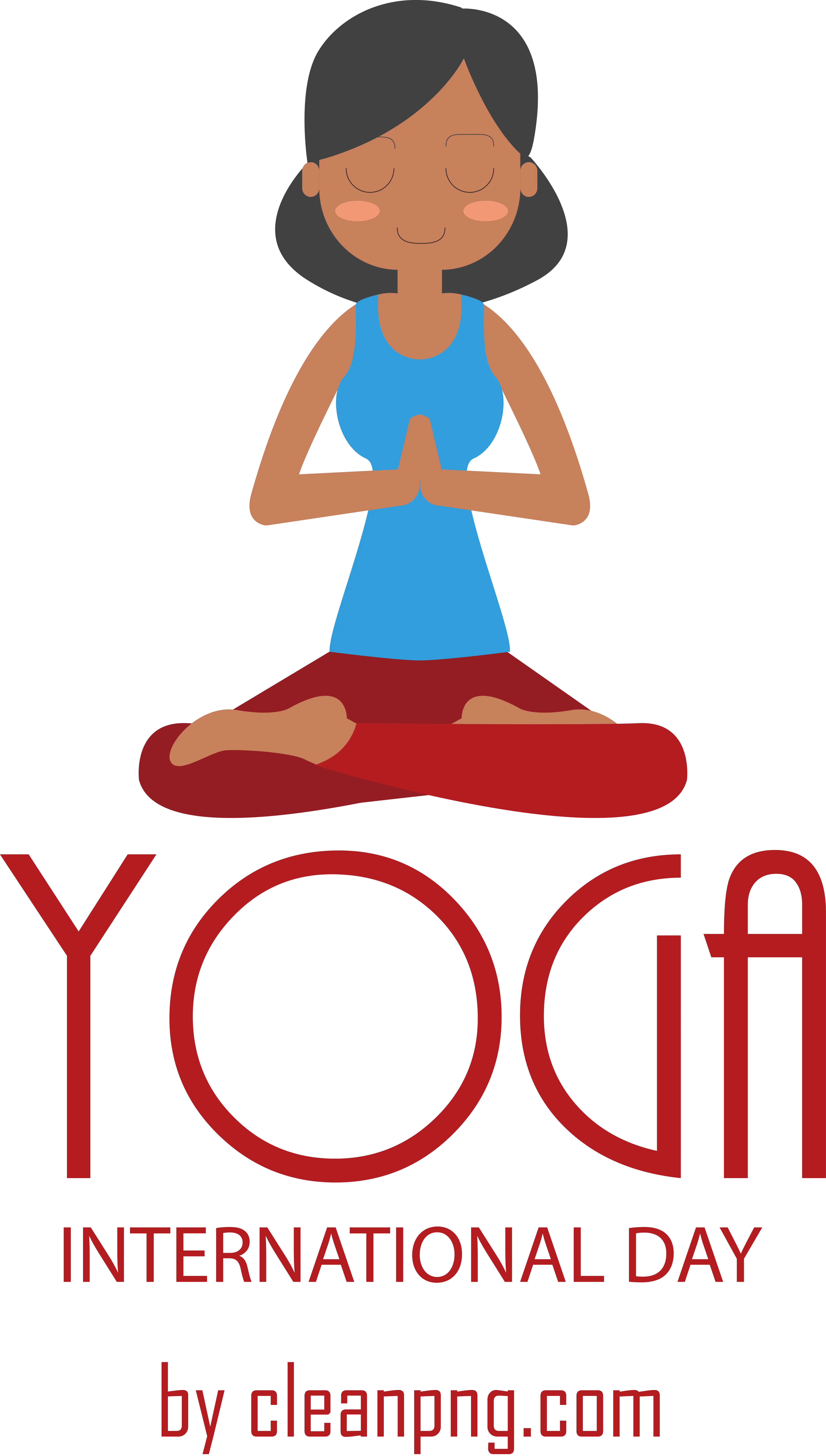 International Yoga Day - Meditation Illustration