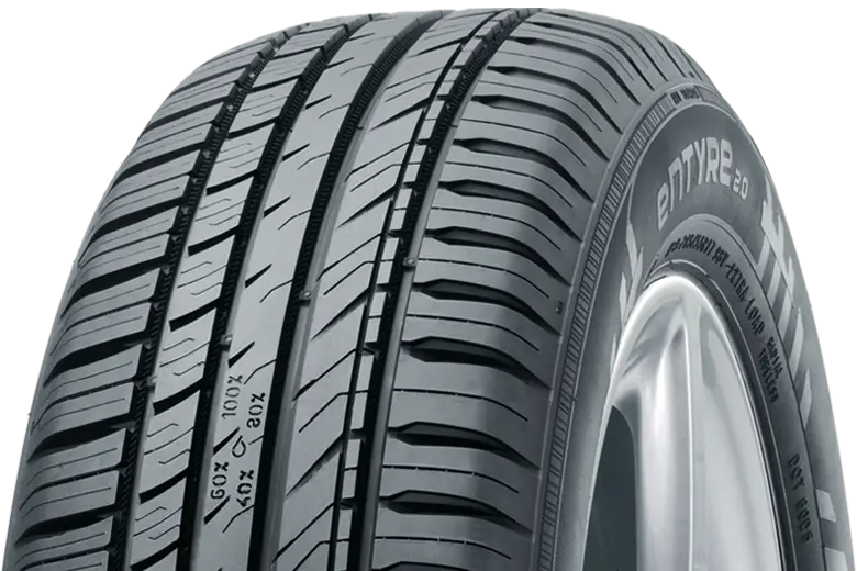 Treaded Black Car Tire for Vehicles