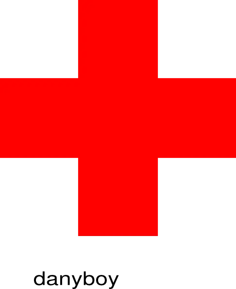 Red Cross Symbol for Emergency Aid