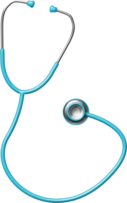 Blue Stethoscope for Medical Practice