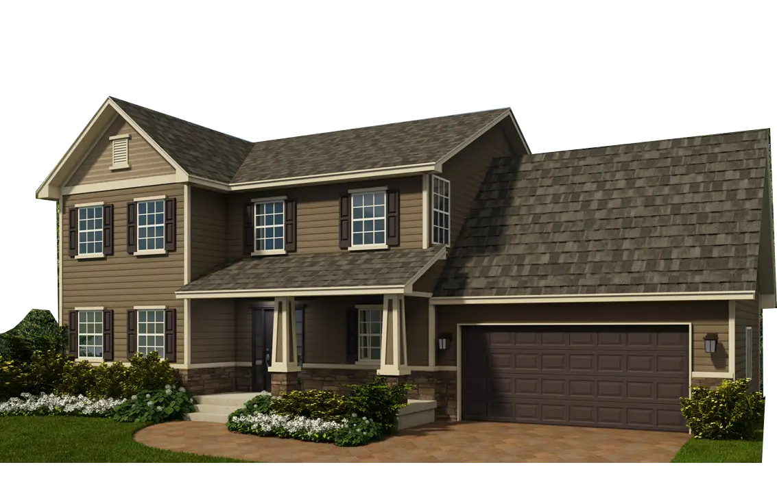Modern Suburban Residential House