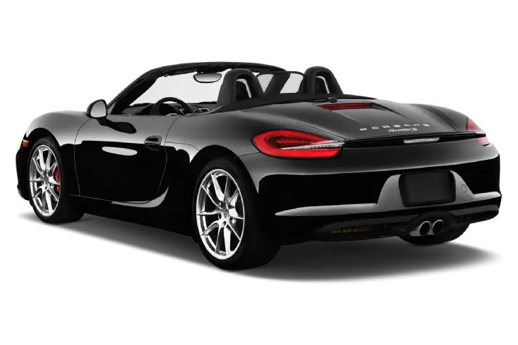 Black Convertible Sports Car