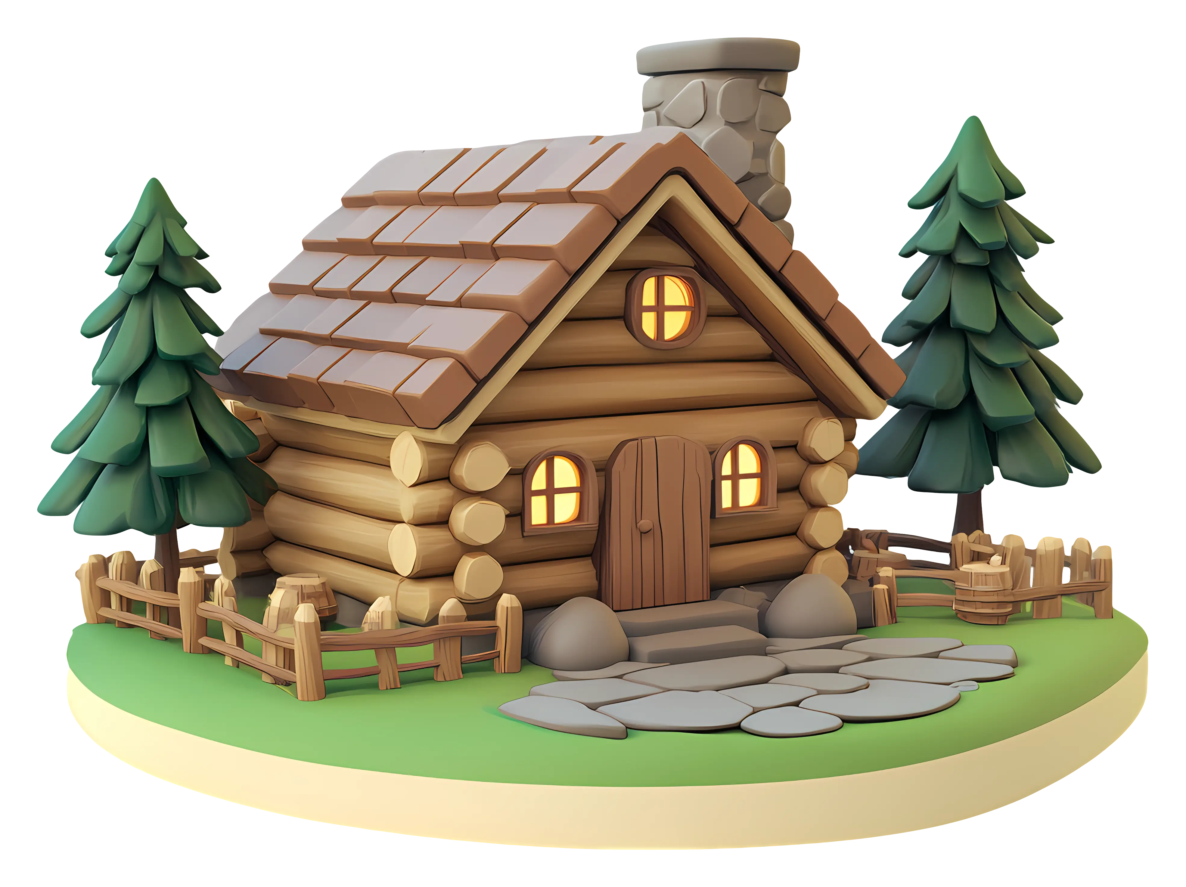 Cozy Cabin in the Woods