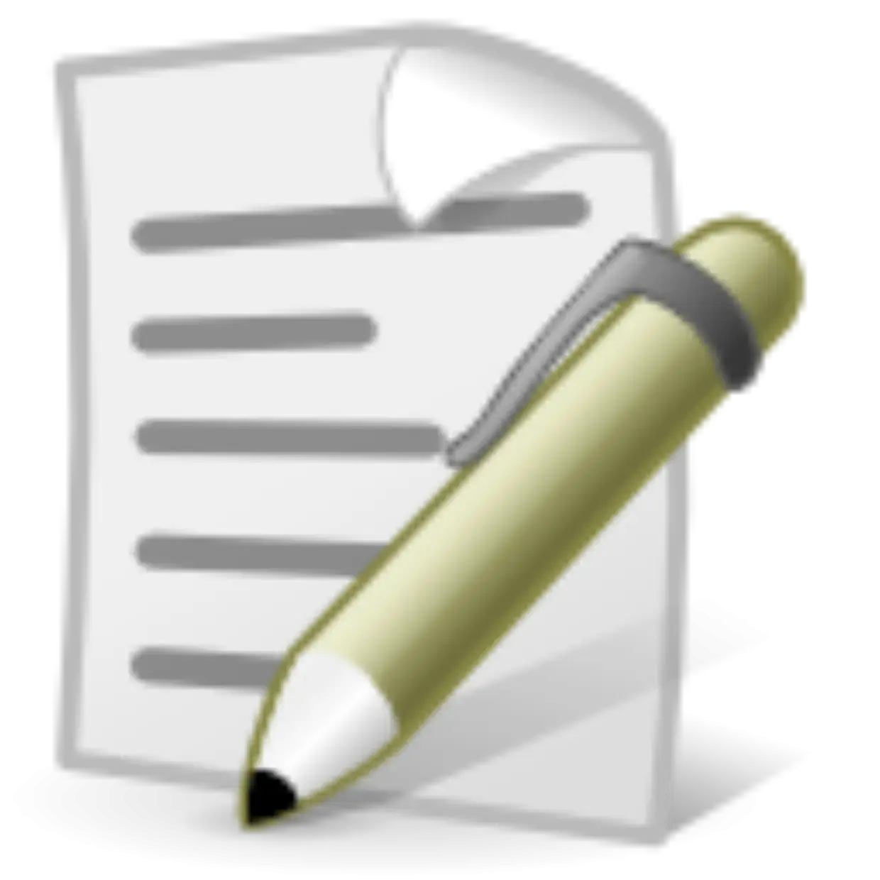 Pen and Paper Stationery Item