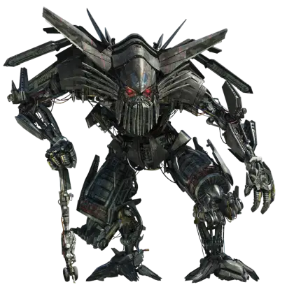Fierce Robotic Monster in Futuristic Style
