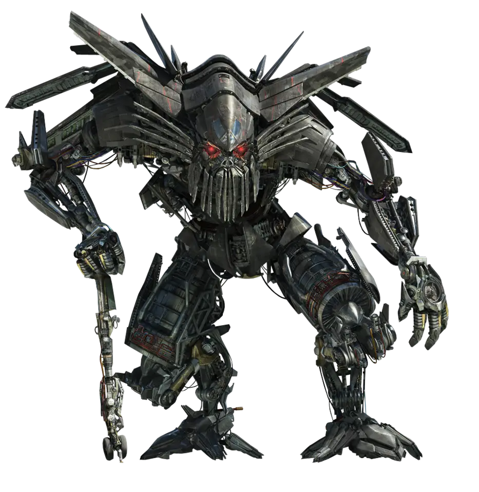 Fierce Robotic Monster in Futuristic Style