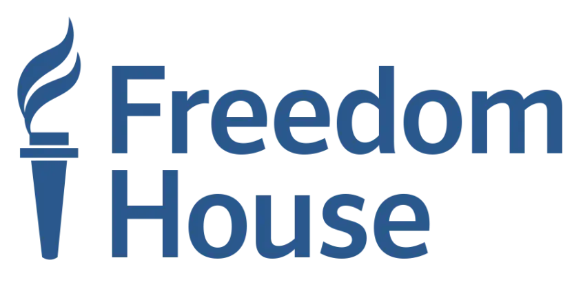 Freedom House Logo with Torch