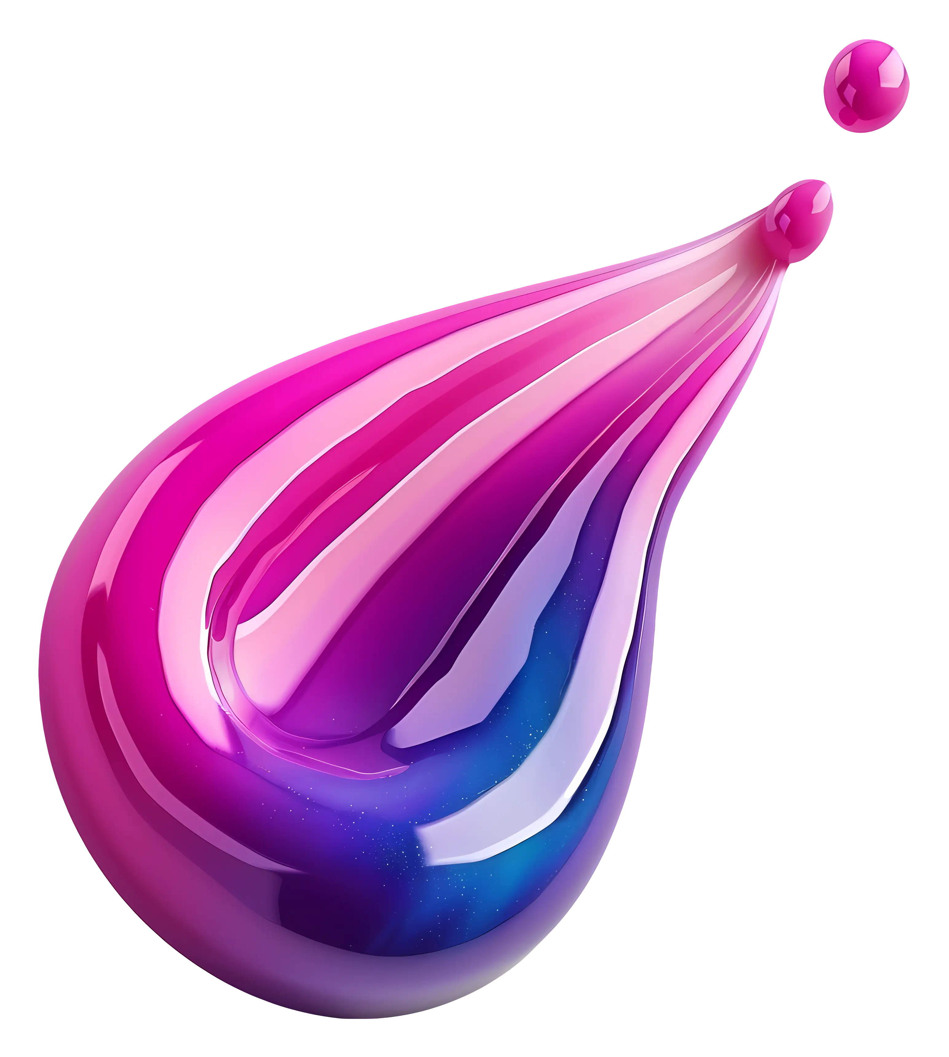 Colorful Liquid Drop