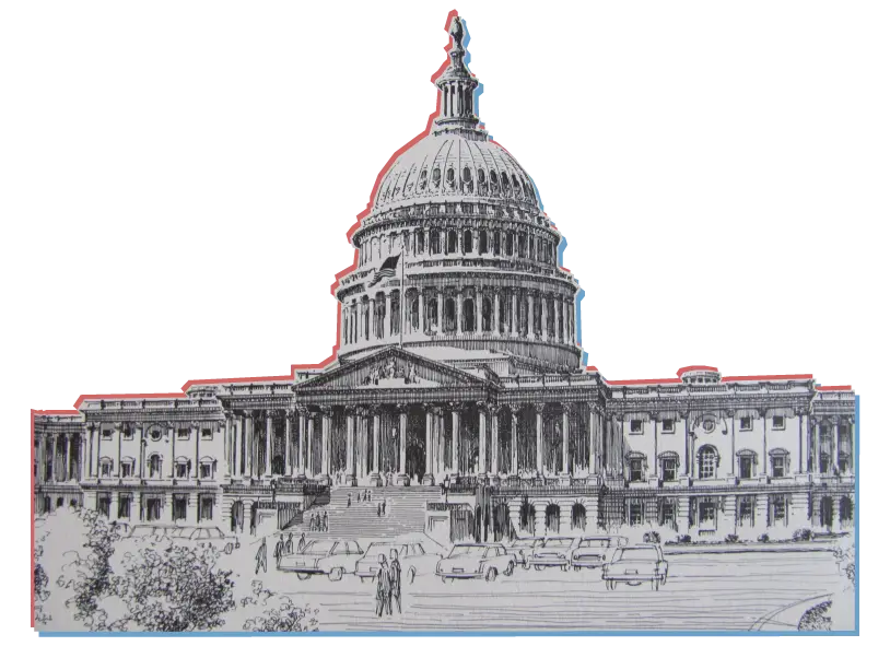 Sketch of the Capitol Building