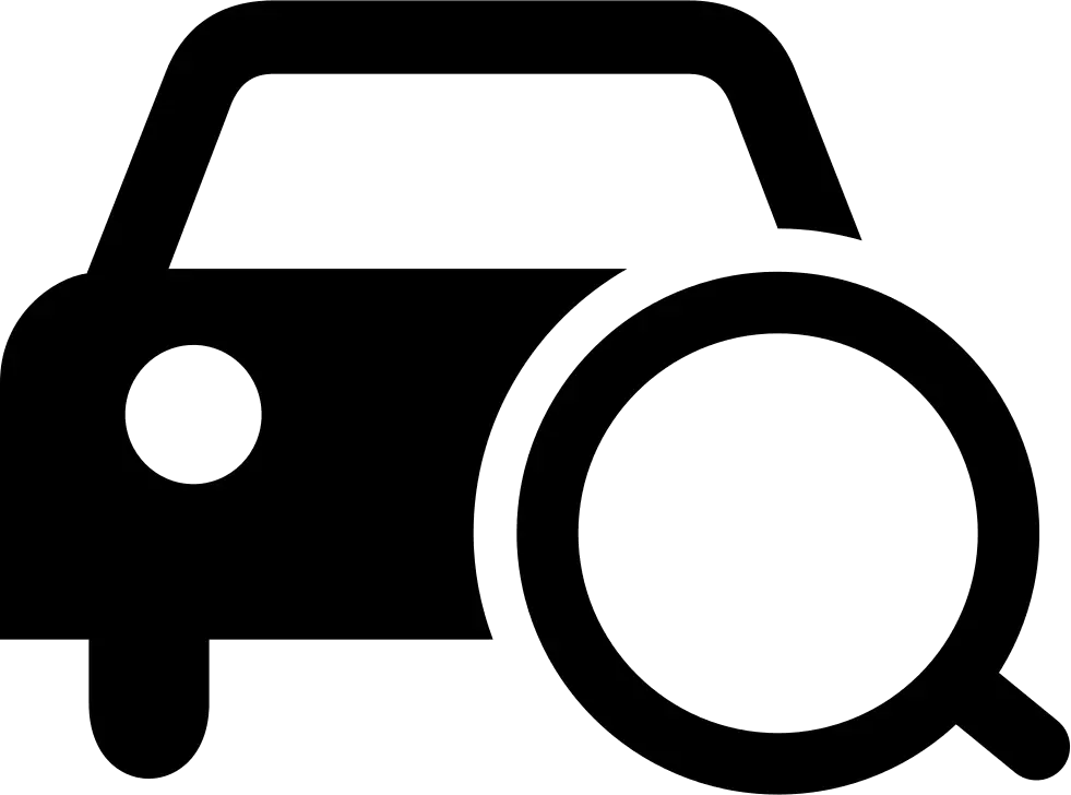Car Search Icon Design