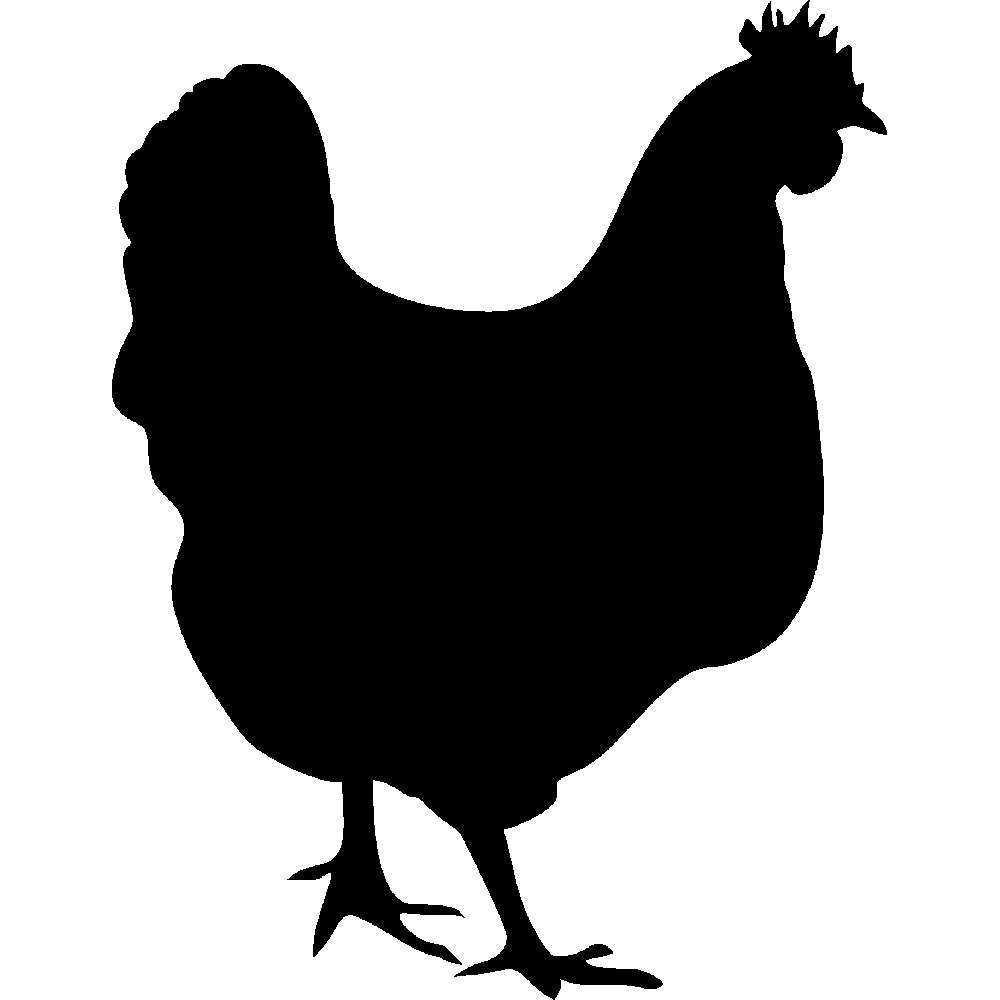 Classic Chicken Silhouette