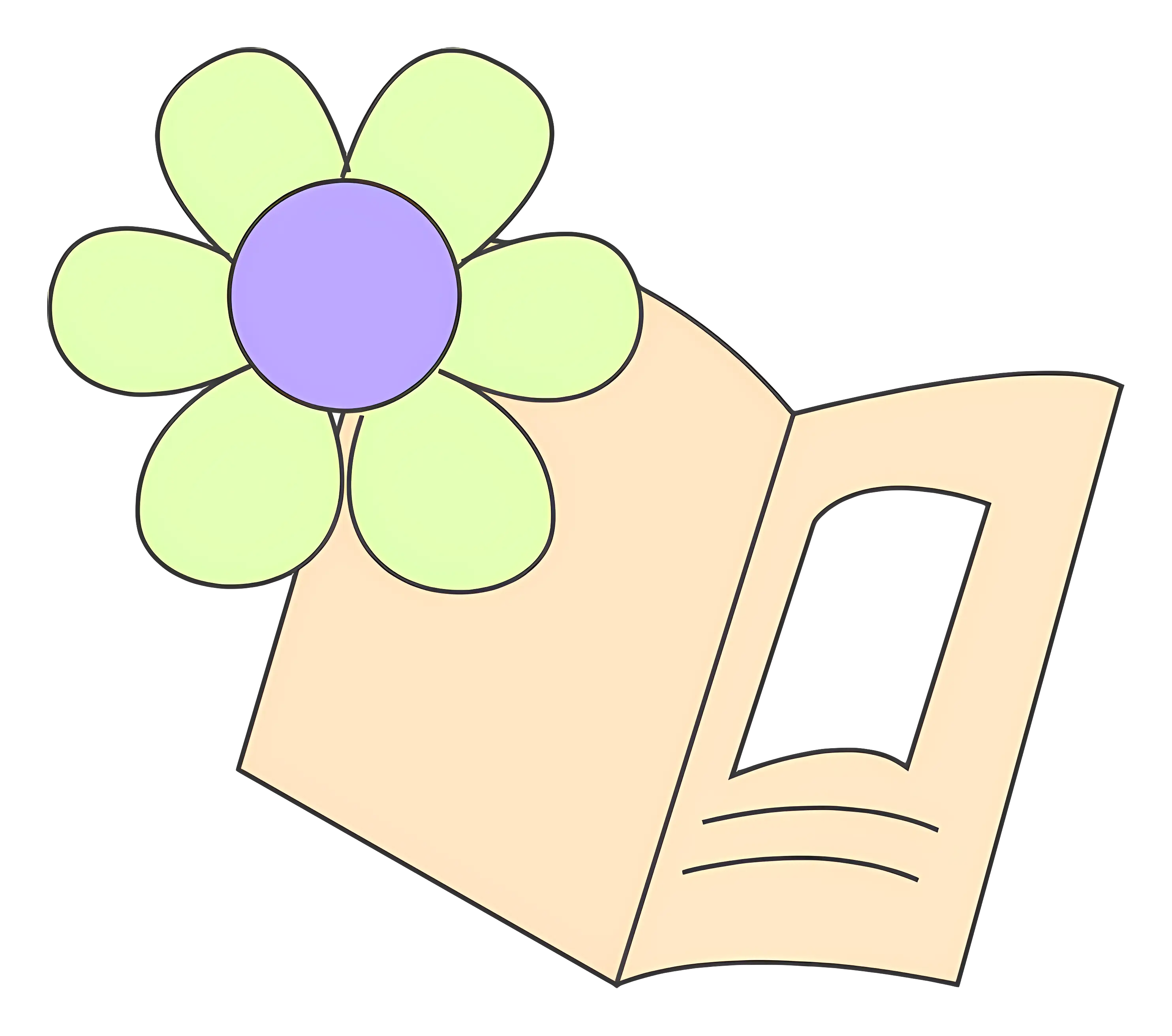 Flower Greeting Card