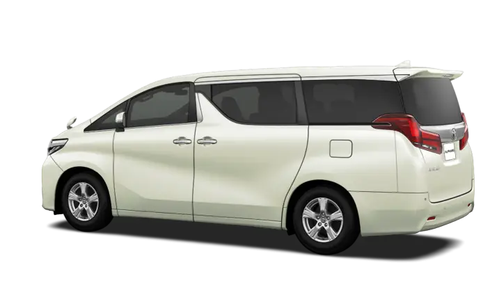Modern White Minivan for Urban Travel