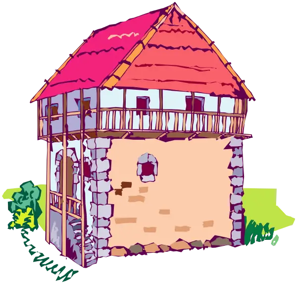 Small Cute Doodle House