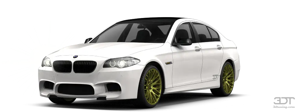 White Luxury Car